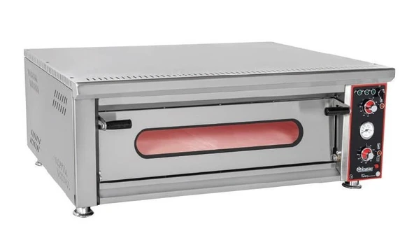 Himaksan Tek Katlı Pizza Fırını Elektrikli 6 Pizza ürün görseli 1