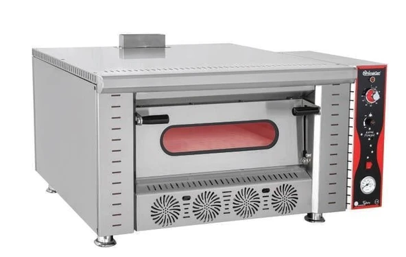Himaksan Tek Katlı Pizza Fırını Tüplü 4 Pizza ürün görseli 1