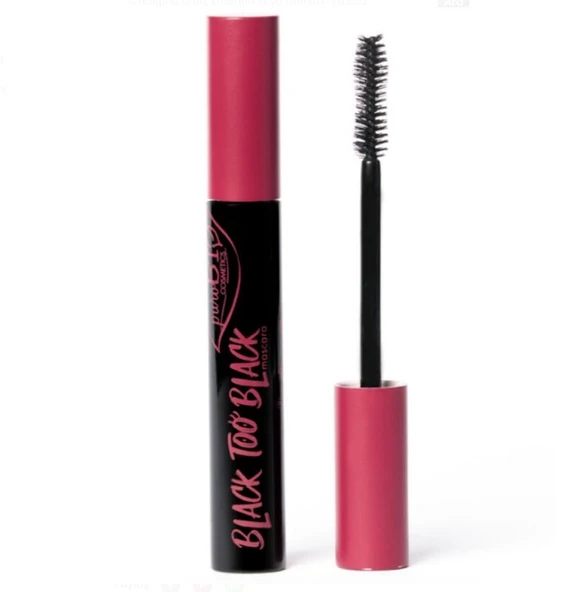 PuroBio Black To Black Maskara Volume Extra - Siyah ürün görseli 1