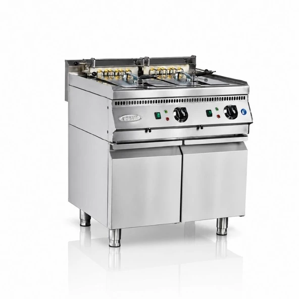 Pimak Elektrikli Fritöz 900 Seri  24 + 24 LT 80 x 90 x 85 (cm) ürün görseli 1