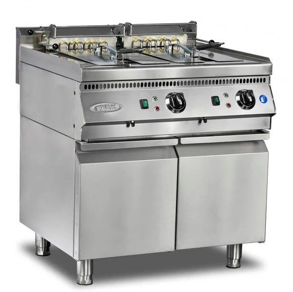Pimak Elektrikli Fritöz 900 Seri  24 + 24 LT 80 x 90 x 85 (cm) ürün görseli 1