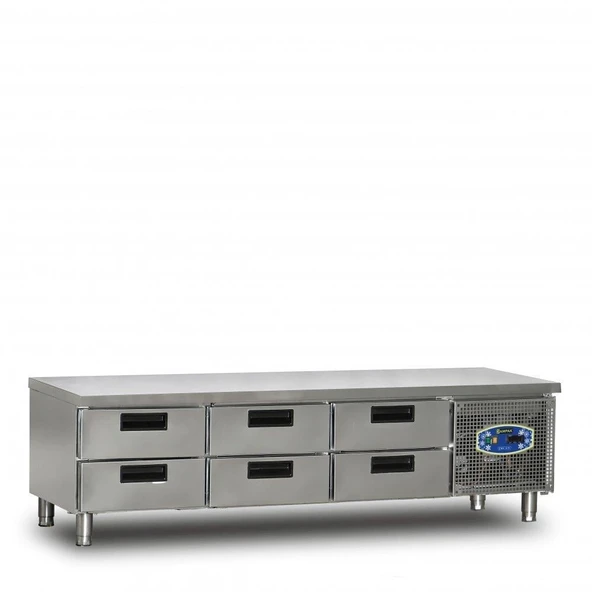 Dampak CİHAZ Altı 6 Çekmeceli Buzdolabı 214 Litre 200 x 60 x 60 (cm) ürün görseli 1