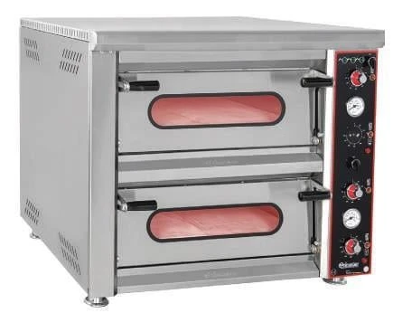 Himaksan Çift Katlı Pizza Fırını Elektrikli 6 + 6 Pizza ürün görseli 1