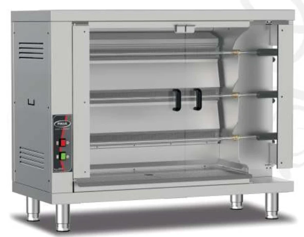 Pimak Radyanlı Piliç Çevirme Makinesi Doğalgazlı 30 Piliç ürün görseli 1