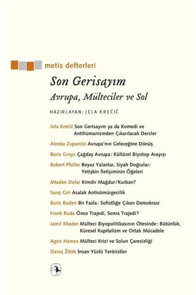 Metis Yayınları Son Gerisayım kitabı - Jela Krecic - Metis Yayınları ürün görseli 1