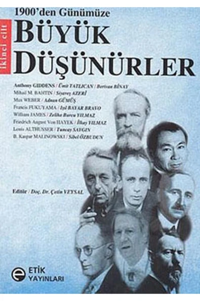 Etik Yayınları 1900'den Günümüze Büyük Düşünürler 2.Cilt ürün görseli 1