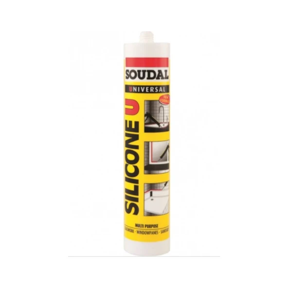 Soudal Şeffaf Silikon 280 gr ürün görseli 1