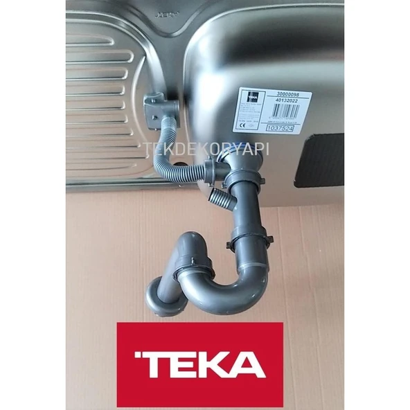Teka TEKDEKOR TEKA EBM 45 - İNFANT OD EVYE SİFON TAKIMI ürün görseli 1