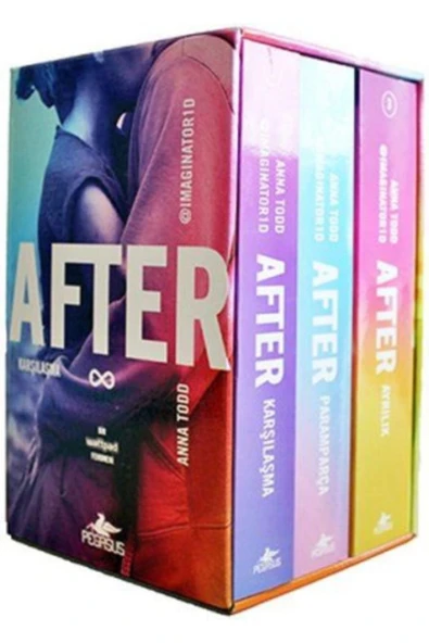 Debir Yayınları After Serisi (3 Cilt Takım) - Pegasus Yayınları - Anna Todd Kitabı 2.el temiz ürün görseli 1