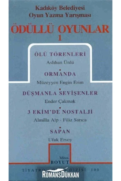 Mitos Boyut Yayınları Ödüllü Oyunlar 1 & Ölü Törenleri - Ormanda - Düşmanla Sevişenler - 3 Ekim'de Nostalji - Sapan ürün görseli 1
