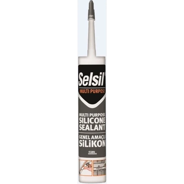 Selsil Silikon Beyaz 280 ml ürün görseli 1