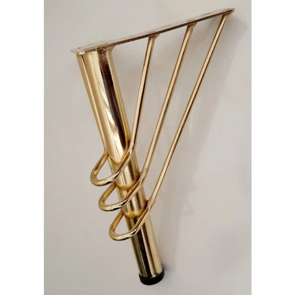 Reyyan 4 Adet Gold Renk Metal Tel Ayak ürün görseli 1