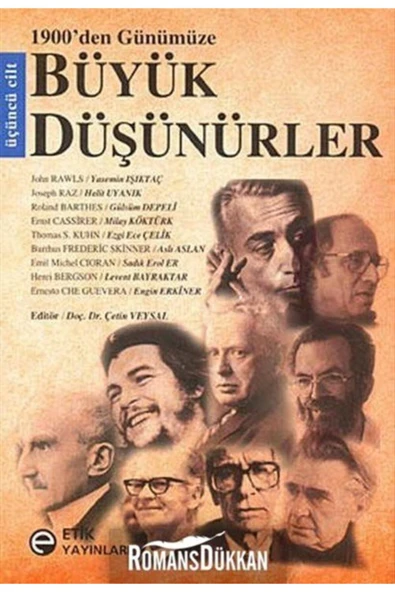 Etik Yayınları 1900'den Günümüze Büyük Düşünürler 3. Cilt ürün görseli 1