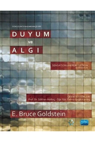Nobel Yayın Dağıtım Duyum Ve Algı - Sensation And Perception ürün görseli 1