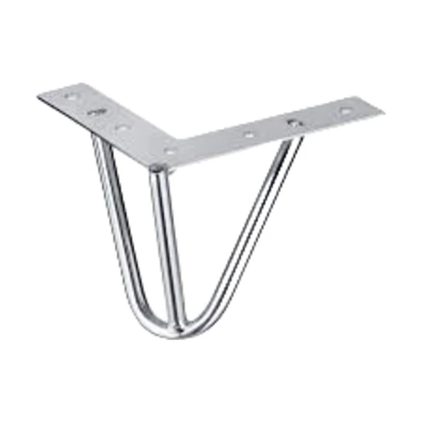 Snn - Mil 15 cm Krom - Metal Ayak - 5 Adet ürün görseli 1