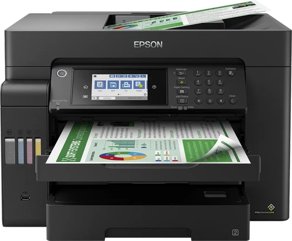 EPSON L15150 RENKLİ TANKLI FAX-FOT-TAR-YAZICI A3 ürün görseli 1