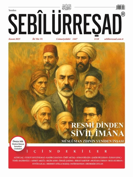 Sebilürreşad Dergi 1118.Sayı Kasım 2025 ürün görseli 1