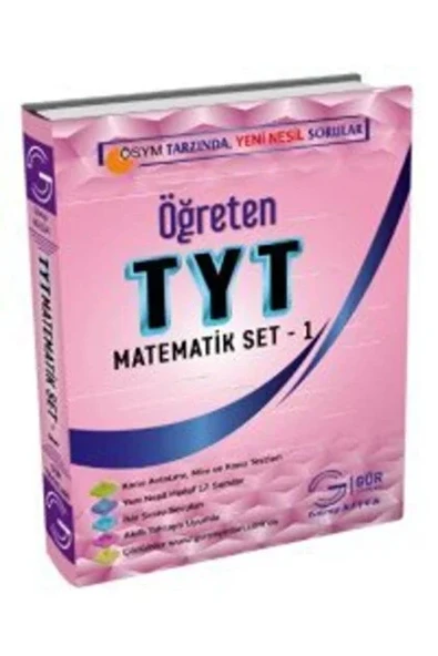 YKS TYT Öğreten Matematik Set 1 Gür Yayınları ürün görseli 1