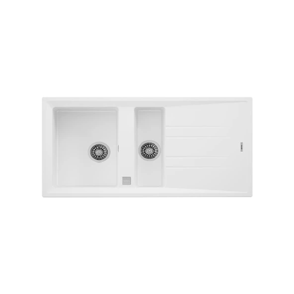 Teka Stone 60 B-TG Tegranite Evye Beyaz ürün görseli 1