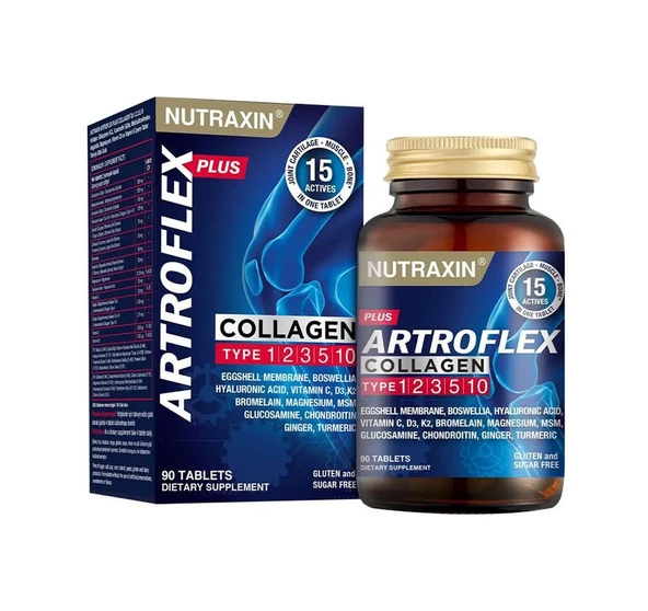 Nutraxın Artroflex Plus Collagen 90 Tablet ürün görseli 1