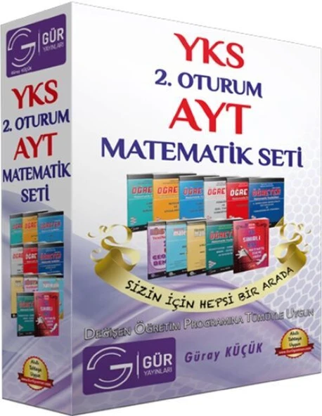 Gür Yayınları Öğreten Matematik Fasikülleri AYT Matematik Seti (Kutulu) ürün görseli 1