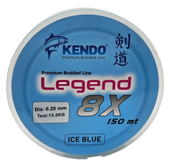 Kendo Legend 8X 150M Ice Blue Örgü İp - Resim 2