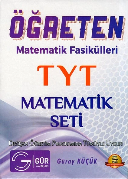 Gür Yayınları Öğreten Matematik Fasikülleri TYT Matematik Seti (Kutulu) ürün görseli 1