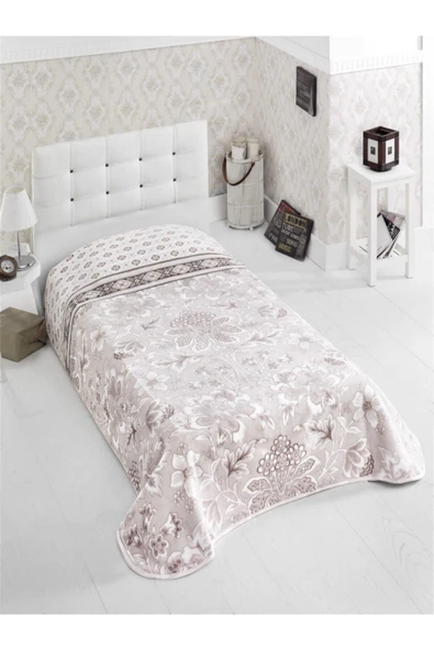 Sarar Polyester Çift Kişilik Viyola 4 Kg Vizon Battaniye ürün görseli 1