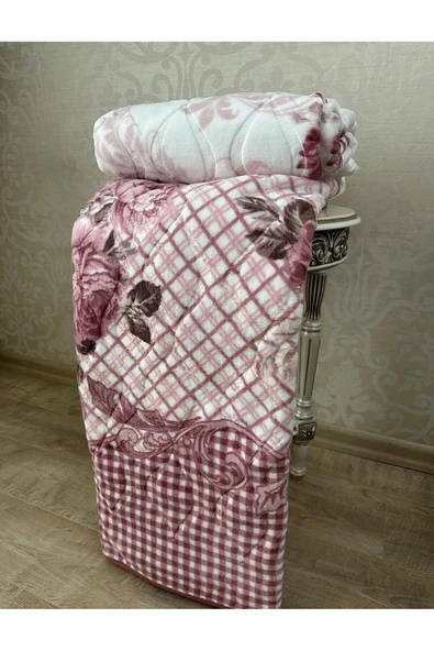 Sarar Polyester Tek Kişilik Gül Kurusu Battaniye(İNCE 1.8 KG) ürün görseli 1