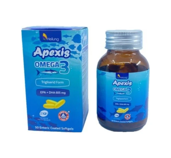 Apexis Omega-3 Balık Yağı 50 Kapsül ürün görseli 1