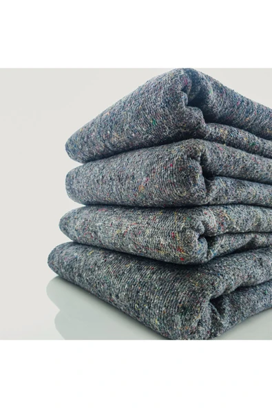 Paktex 25 Adet Nakliye Battaniyesi Şantiye Battaniyesi  Ambalaj Battaniyesi  150x200 Cm ürün görseli 1