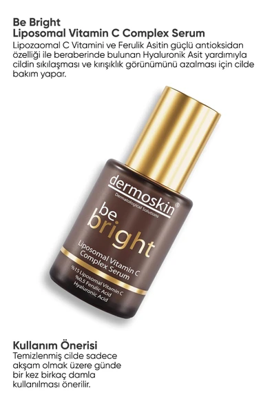 Dermoskin Be Bright Liposomal Vitamin C Complex Serum 30 ml - Resim 4