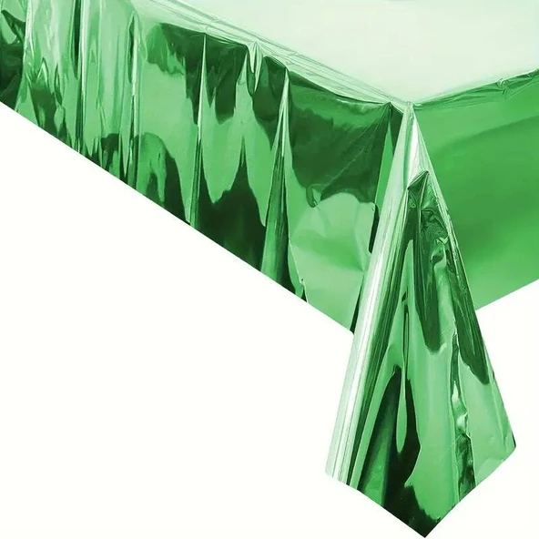 metalize Yeşil Masa örtüsü 183x137 cm ürün görseli 1