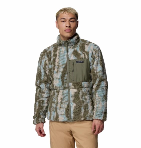 Columbia Winter Pass™ Reversible Fleece Yeşil Erkek Outdoor Polar AM5170-397 ürün görseli 1