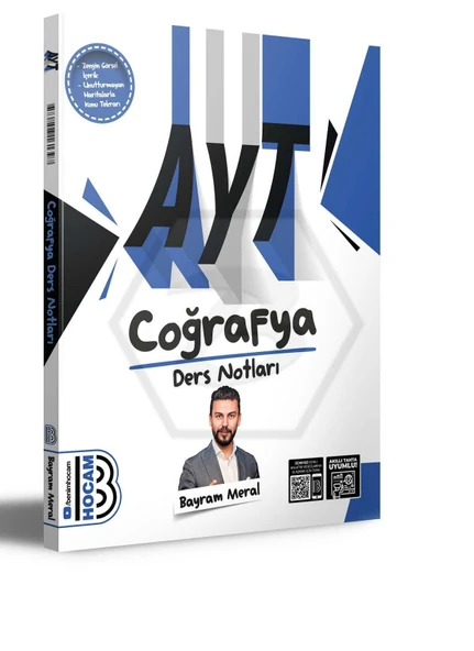 BENİM HOCAM YAYINLARI AYT Coğrafya Ders Notları ürün görseli 1