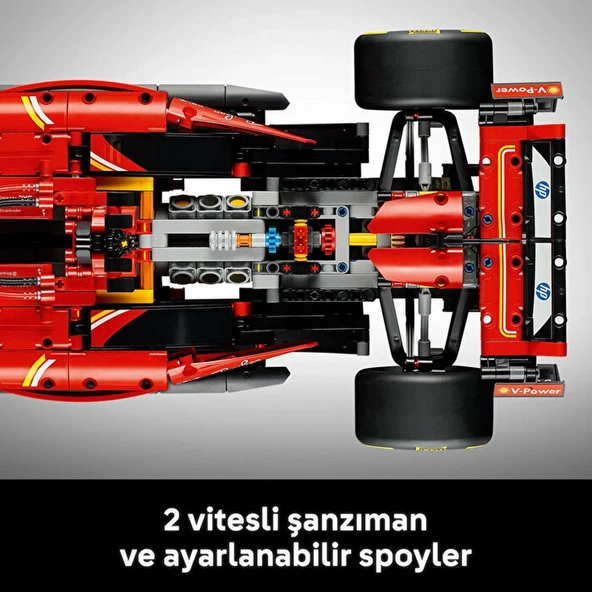 LEGO Technic Ferrari SF-24 F1 Araba 42207 - Resim 2