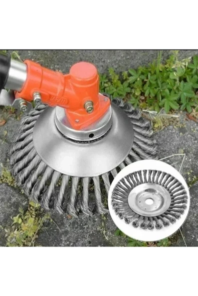 Tırpan Başlığı Çelik Telli 6'' 150mm - Resim 2