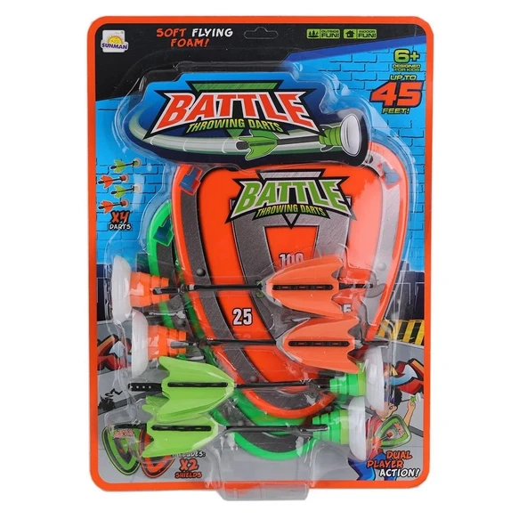 Battle Throwıng 2 Hedefli 4 Oklu ürün görseli 1