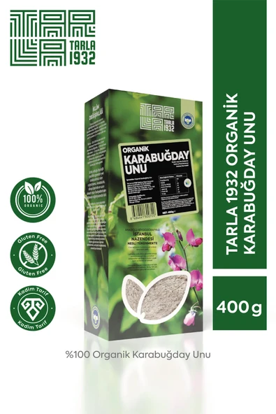 Tarla 1932 Organik Karabuğday Unu Doğal & Katkısız  400 gr ürün görseli 1