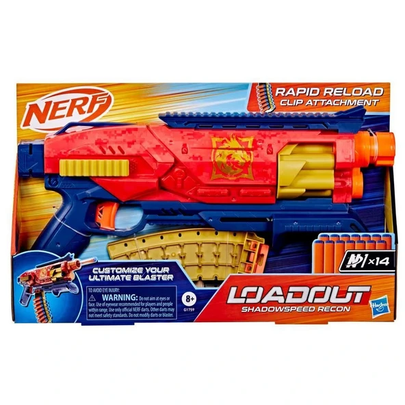 Nerf Loadout Shadowspeed Recon G1759 - Resim 5