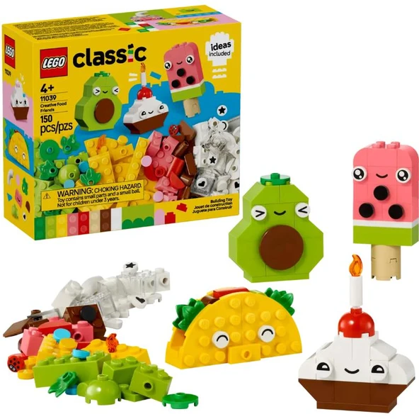 Lego Classic 11039 Yaratıcı Yiyecek Arkadaşlar ürün görseli 1