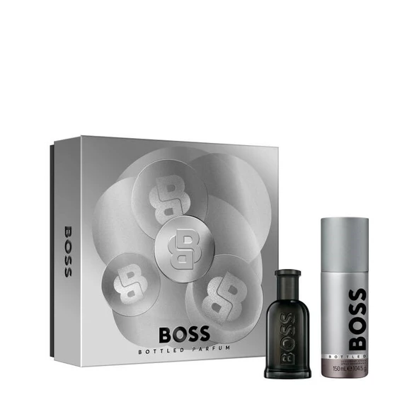 Boss Bottled Parfum 50ml Xmas25 Set ürün görseli 1