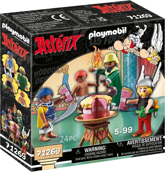 Playmobil Asterix 71269 Pyradonis'in zehirli pastası ürün görseli 1