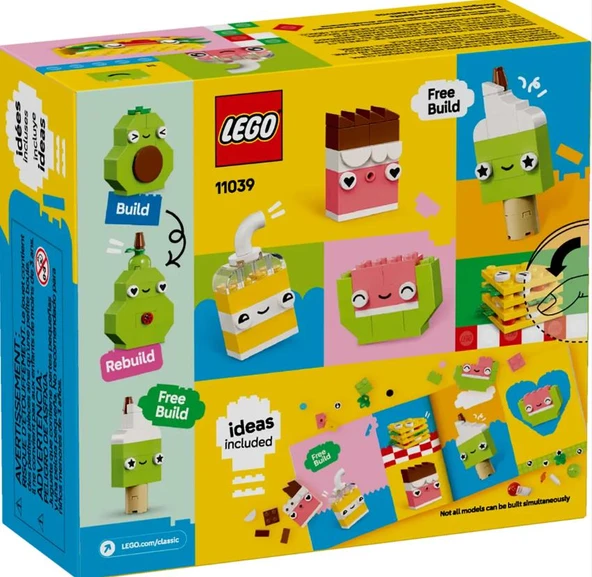 Lego Classic 11039 Yaratıcı Yiyecek Arkadaşlar - Resim 4