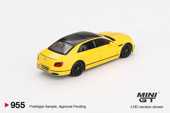 Mini GT Bentley Flying Spur Monaco Yellow 955 - Resim 3