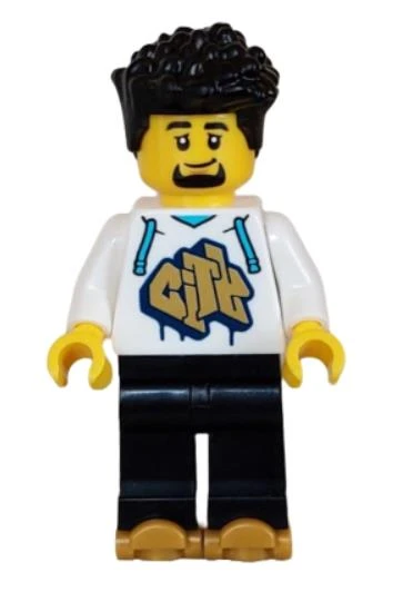 Lego Minifigür - Rollerskater Male cty1625 ürün görseli 1