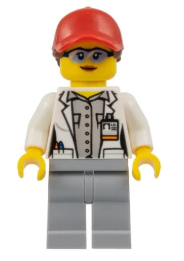 Lego Minifigür - Scientist Female cty1069 ürün görseli 1