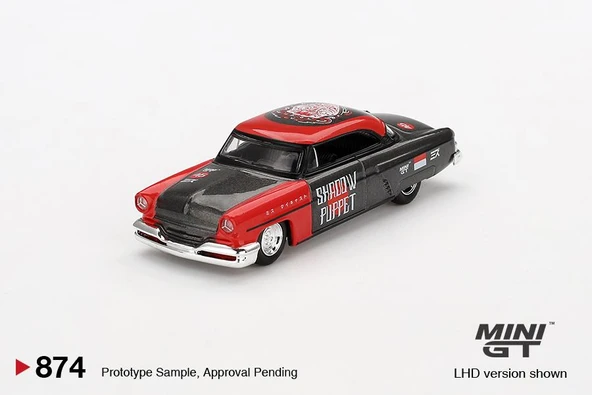 Mini GT Lincoln Capri Hot Rod 1954 "Shadow Puppet" MINI GT x MIZU Diecast 2024 BL 874 ürün görseli 1