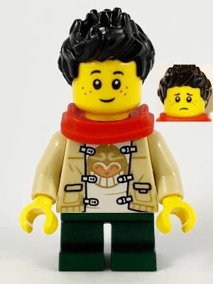 Lego Minifigür Child Boy Monkie Kid Shirt hol230 ürün görseli 1