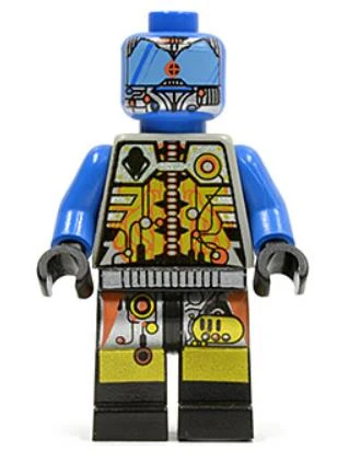 Lego Minifigür UFO Droid - Blue (Techdroid 1) sp043 ürün görseli 1